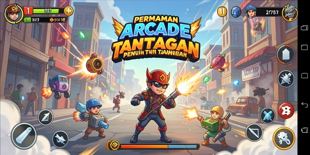 Tampilan gameplay menarik dari 2757 dengan aksi mengasyikkan.