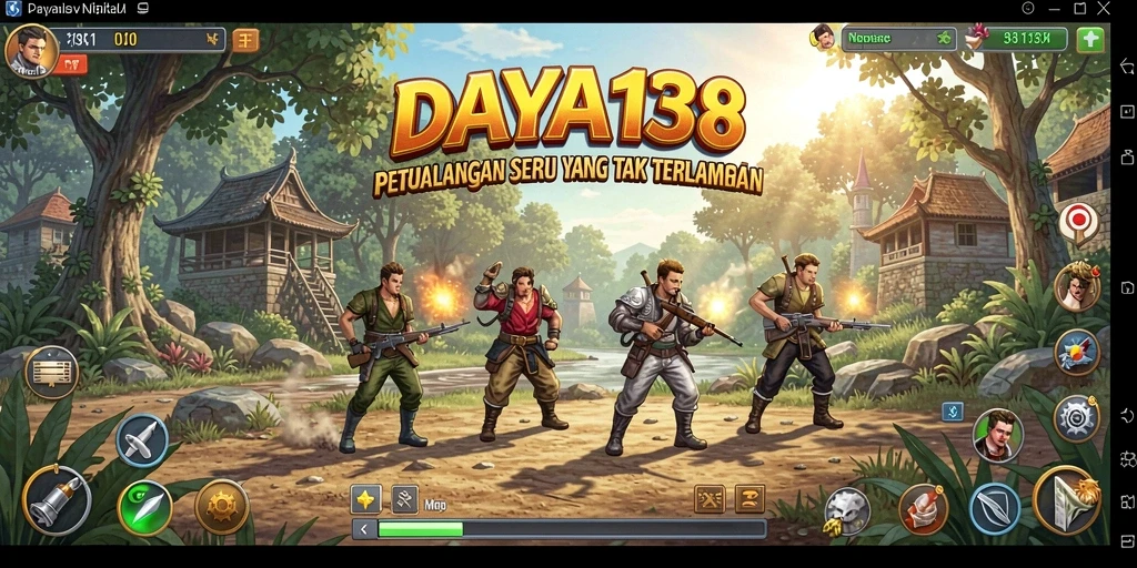 Tampilan gameplay DAYA138 yang menampilkan petualangan seru.