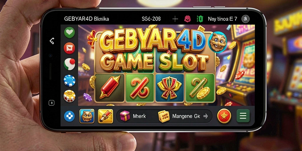 Tampilan gameplay GEBYAR4D yang seru dan menarik