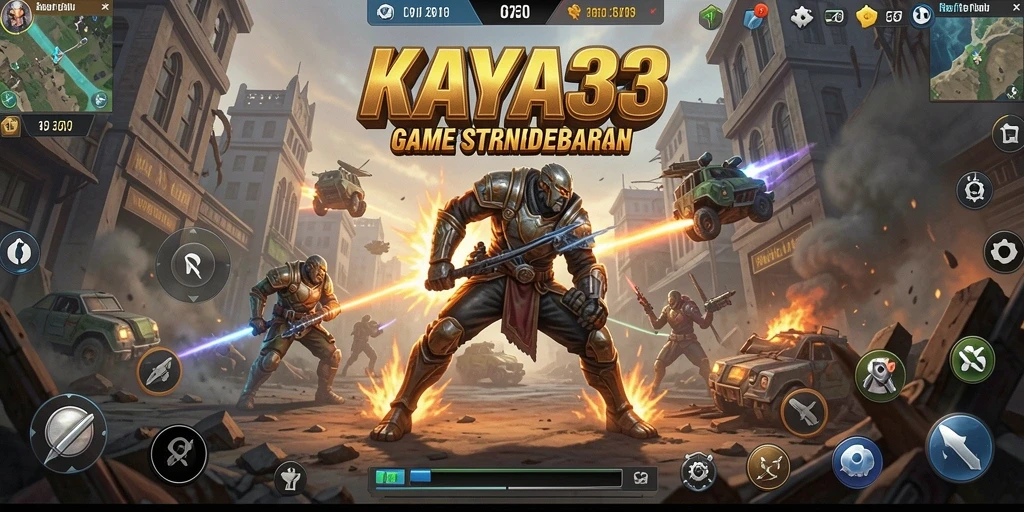 Tampilan menarik dari gameplay strategi yang menantang.