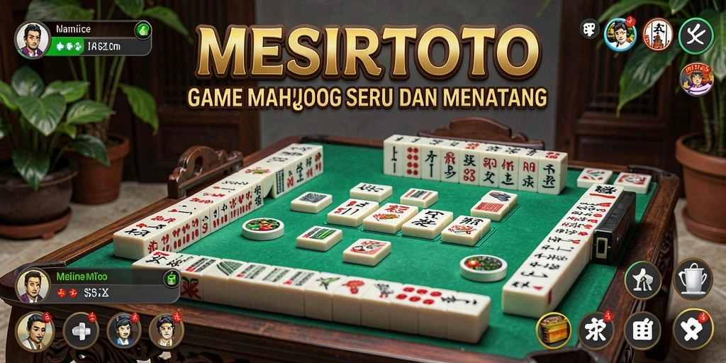 Tampilan gameplay seru dan menantang di MESIRTOTO.