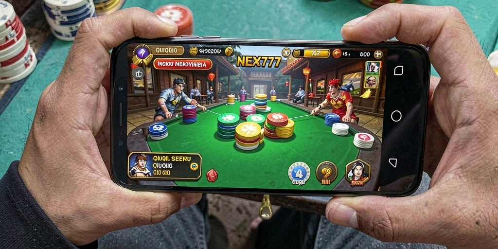 Tampilan gameplay menarik dari NEX777 di QiuQiu.