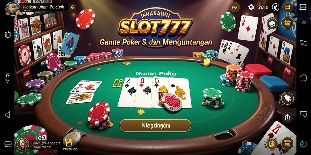 Gameplay seru di SLOT777 dengan grafis menarik dan interaksi pemain.